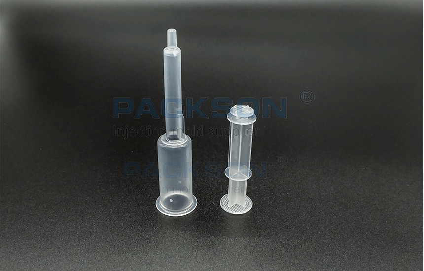 Part Name : Medical syringe barrel+rod | CAV:1*8 | Material:PP 
